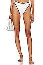 view 1 of 4 Nora Bikini Bottom in Cream & Black