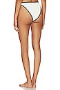 view 3 of 4 Nora Bikini Bottom in Cream & Black