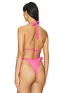 view 3 of 4 Brielle Bikini Top in Cosmo