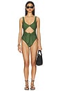 view 1 of 4 Eco Antigua One Piece in Jungle