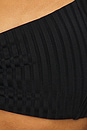view 5 of 5 Eco Ocean Rib Effie Top in Black