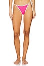 view 1 of 4 LEVY BIKINI ボトム in Bubblegum Pink & Cream