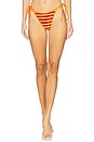 view 1 of 4 Levy Bikini Bottom in Sunset Stripe