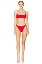 view 4 of 4 Kourt Bikini Top in Flame