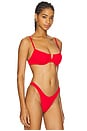 view 2 of 4 Hunter Bikini Top in Flame