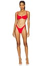view 4 of 4 Donnie Bikini Bottom in Flame
