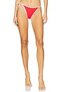 view 1 of 4 Levy Bikini Bottom in Grapefruit & Cream