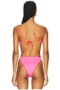 view 3 of 4 Zella Bikini Top in Bubblegum & Grapefruit