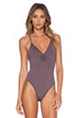 view 2 of 4 Wild Side One Piece Swimsuit in Pebble