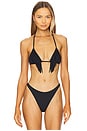 view 1 of 4 Sienna Bikini Top in Black