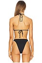 view 3 of 4 Sienna Bikini Top in Black