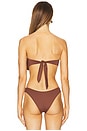 view 3 of 4 Dixie Bikini Top in Cafe