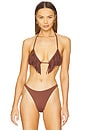 view 1 of 4 Sienna Bikini Top in Cafe