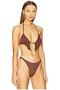 view 2 of 4 Sienna Bikini Top in Cafe