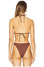 view 3 of 4 Sienna Bikini Top in Cafe