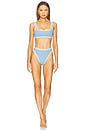view 4 of 4 x REVOLVE Ventura Bikini Bottom in Aura & Cream