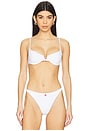 view 1 of 4 Belle Bikini Top in White