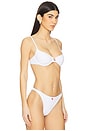 view 2 of 4 Belle Bikini Top in White