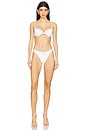 view 4 of 4 Leilani Bikini Bottom in White