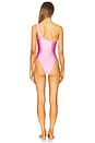 view 3 of 3 Luminescent One Piece Swimsuit in Mauve