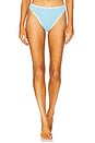 view 1 of 4 Nora Bikini Bottom in Seaspray & Cream
