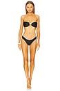 view 4 of 5 x REVOLVE Luminescent Bikini Top in Black