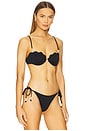 view 2 of 5 x REVOLVE Sunrise Shell Bikini Top in Black