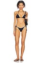 view 4 of 4 x Rails Zahra Bikini Top in Black & Cream