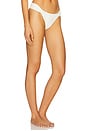 view 2 of 5 Eco Ocean Rib Dolce Bikini Bottom in Cream