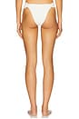 view 3 of 5 Eco Ocean Rib Dolce Bikini Bottom in Cream