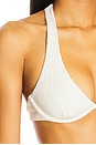 view 5 of 5 Eco Ocean Rib Isa Bikini Top in Cream