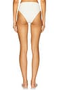 view 3 of 5 Eco Ocean Rib Savannah Bikini Bottom in Cream