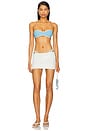 view 5 of 5 Selena Bikini Top in Seaspray & Cream