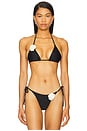 view 1 of 4 Sofia Bikini Top in Black & Cream