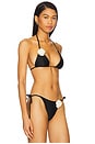 view 2 of 4 Sofia Bikini Top in Black & Cream