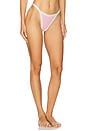 view 2 of 4 Mackenzie Bikini Bottom in Pink Sugar & Cream