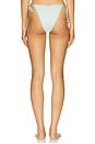 view 3 of 4 Levy Bikini Bottom in Light Aqua & Tourmaline