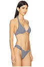 view 2 of 5 Isa Bikini Top in Atta Girl Gingham