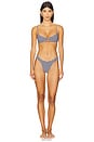 view 4 of 5 Dolce Bikini Bottom in Atta Girl Gingham