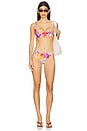 view 4 of 4 x Aloha Leilani Bikini Bottom in Lost In The Blooms