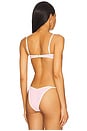 view 3 of 4 Selena Bikini Top in Pink Sugar & Cream