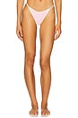 view 1 of 4 Pixie Bikini Bottom in Pink Sugar & Cream