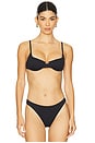 view 1 of 4 Belle Bikini Top in Black