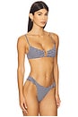 view 2 of 5 Peyton Bikini Top in Atta Girl Gingham