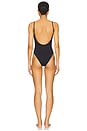 view 3 of 4 Holly One Piece Swimsuit in After Midnight Hibiscus