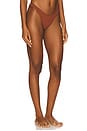 view 2 of 4 Donnie Bikini Bottom in Tobacco