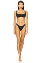 view 4 of 4 Donnie Bitsy Bikini Bottom in Black