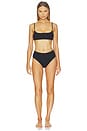 view 4 of 4 BRAGUITA BIKINI SOLEIL in Black