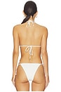 view 3 of 5 HAUT DE MAILLOT DE BAIN LOTUS in White