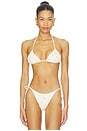 view 1 of 5 HAUT DE MAILLOT DE BAIN LOTUS in Cream